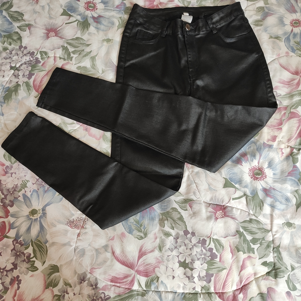 SHEIN Black Skinny Pants - Picture 2 of 7